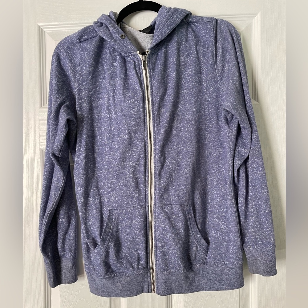 COPY - Light Blue - Zip Up Hoodie - Large
